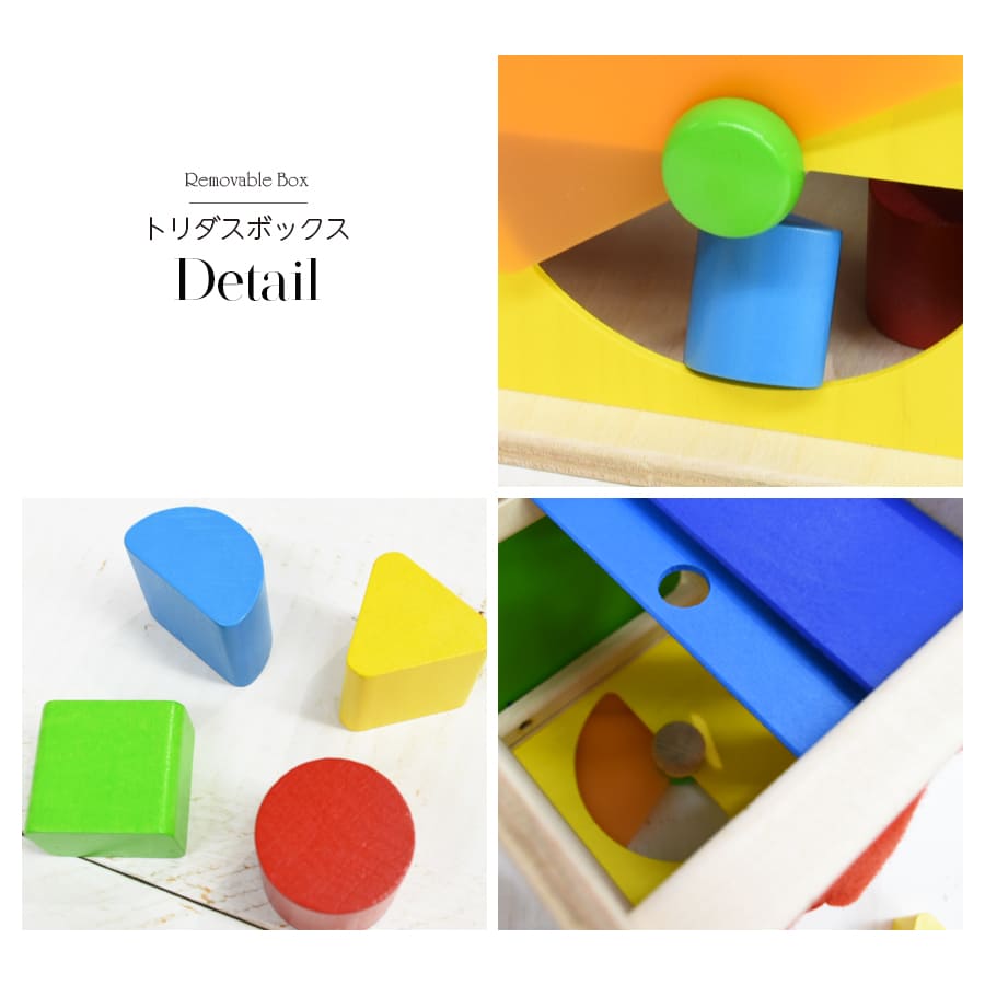TOYS】Selecta トリダスボックス（SE62019）セレクタ社 形合わせ