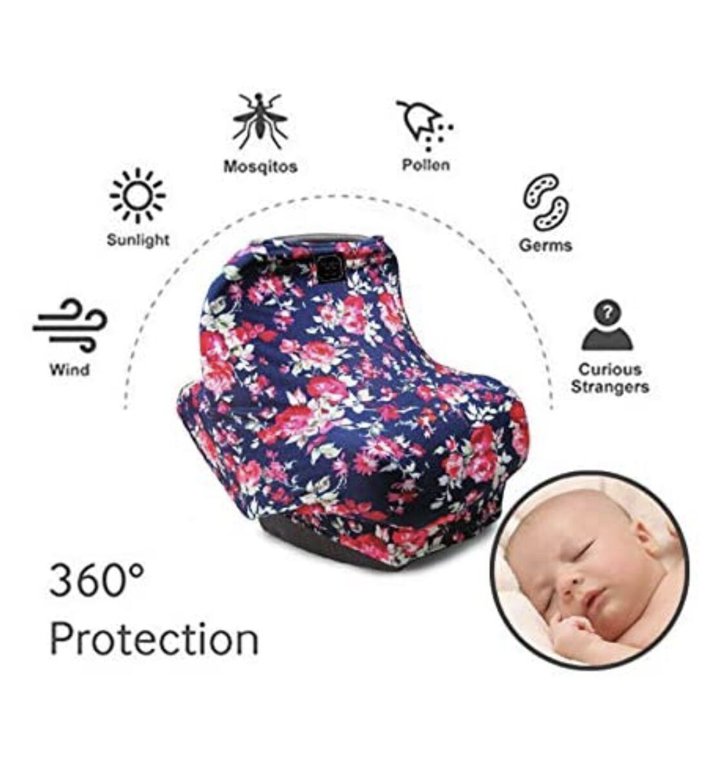 Millefa Baby 伸縮自在 授乳ケープ...の詳細画像1