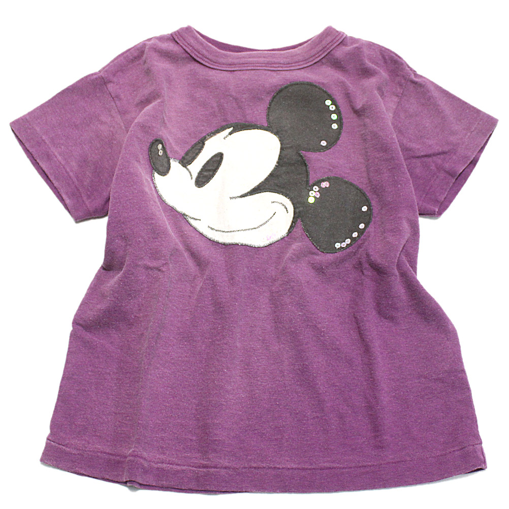 DENIM DUNGAREE mickey Tシャツ 140cm DENIM DUNGAREE tシャツ / MICKEY 落書き Tシャツ 2025SS（130