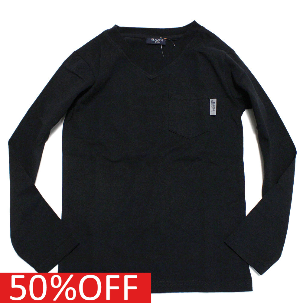 セール 「50%OFF」 長袖Tシャツ 