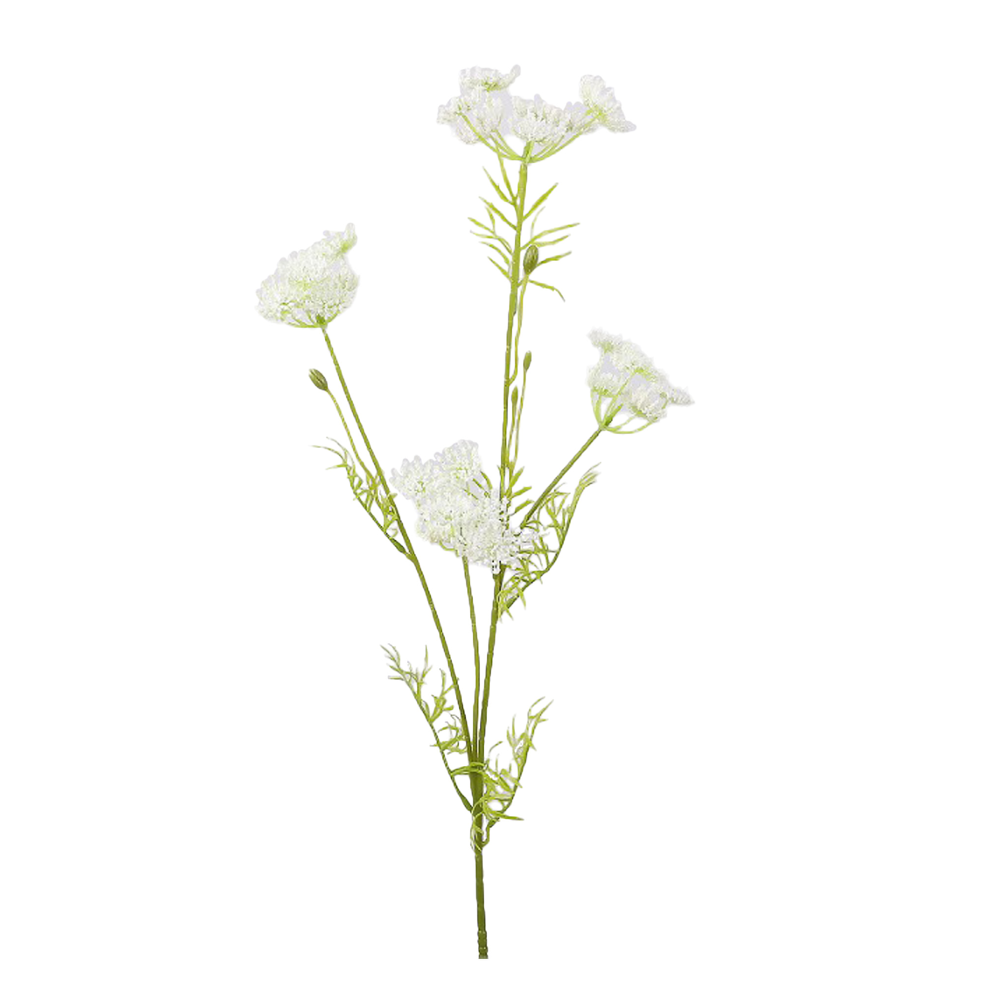 フェイクフラワー 造花 レースフラワー 全長80cm リアル 人工花 お