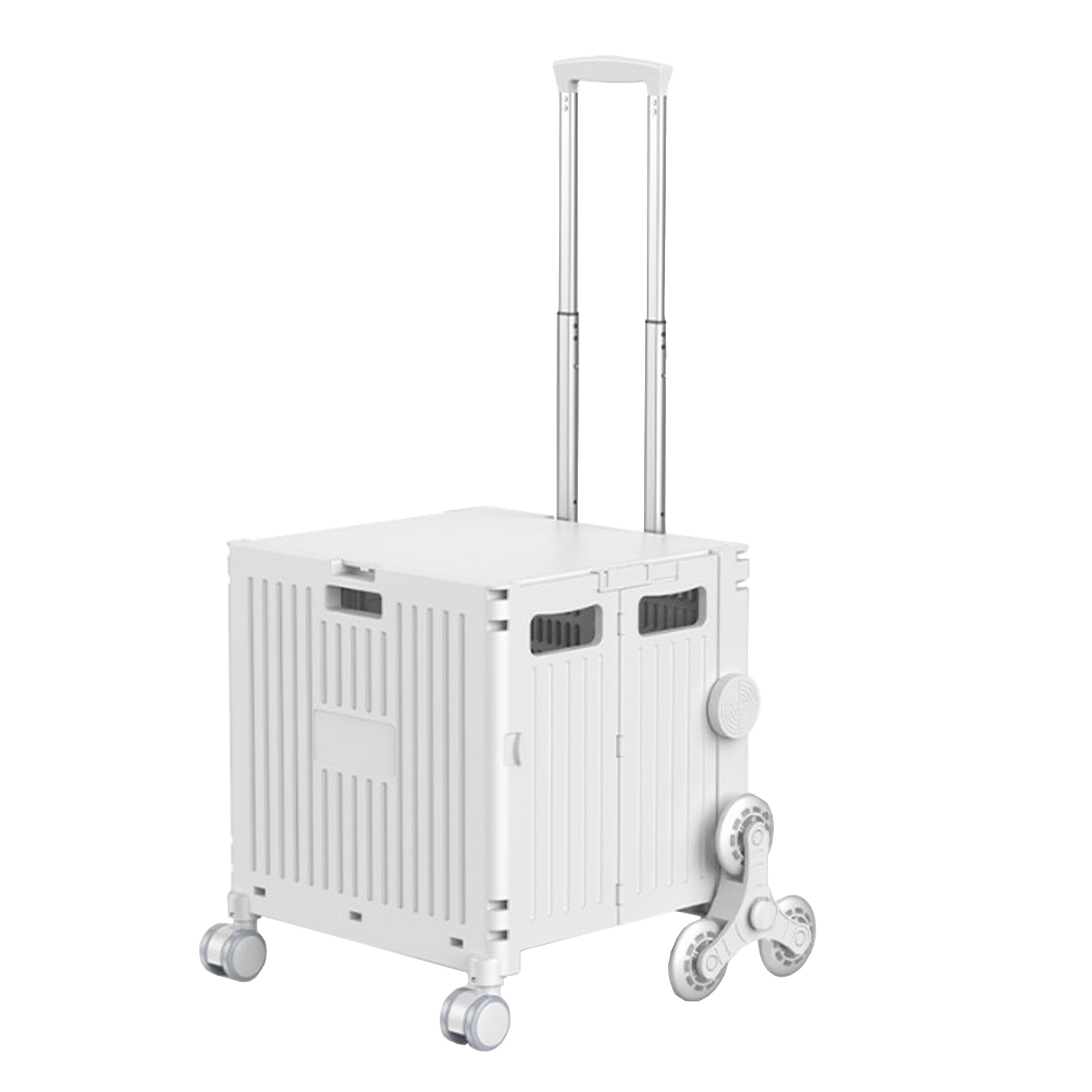 ショッピングカート キャリーカート 大容量 折りたたみ 8輪 お買い物カート 台車 ドリンクホルダー付 （ 80L ホワイト / ブラック / ミントグリーン） ショッピングカート キャリーカート 大容量 折りたたみ 8輪 お買い物