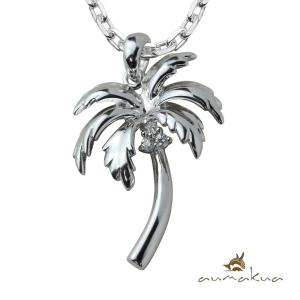 ハワイアンジュエリー ネックレス ヤシの木 メンズ レディース シルバー925 ハワジュ ブランド 40代 50代 30代 20代