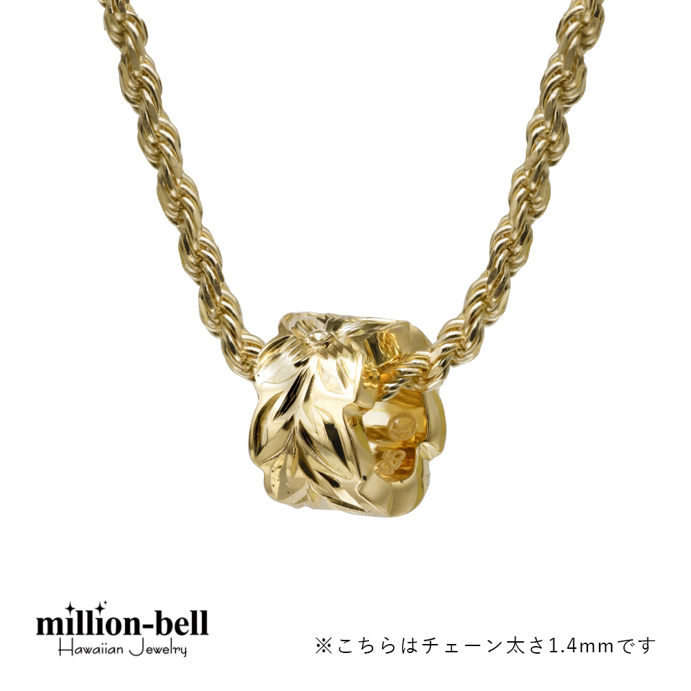 ハワイアンジュエリー ネックレス メンズ レディース シルバー925 イエロー マイレリーフ ハワジュ 40代 50代 30代 20代