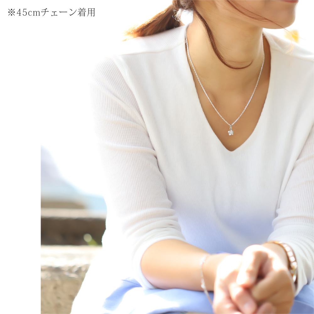 ハワイアンジュエリー ネックレス プルメリア レディース シルバー925 ハワジュ SP82808-C 40代 50代 30代 20代 関連画像2