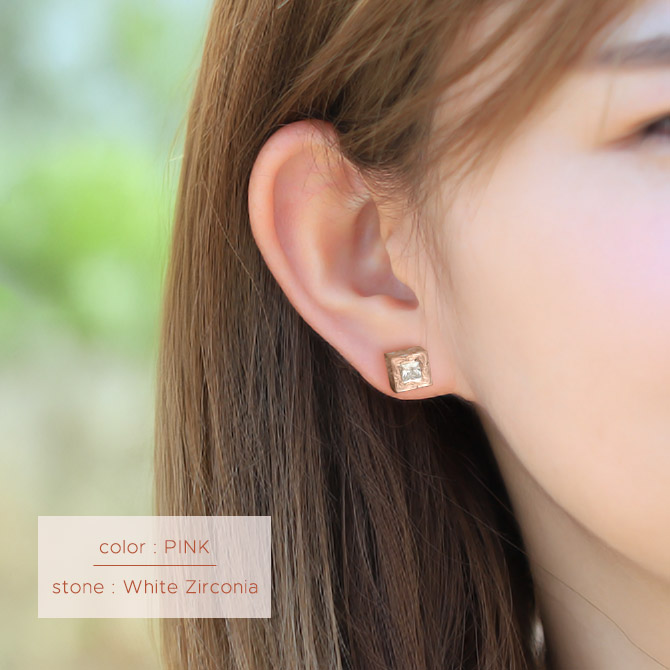 ハワイアンジュエリー ハワイアンジュエリー K14ゴールド ジルコニア