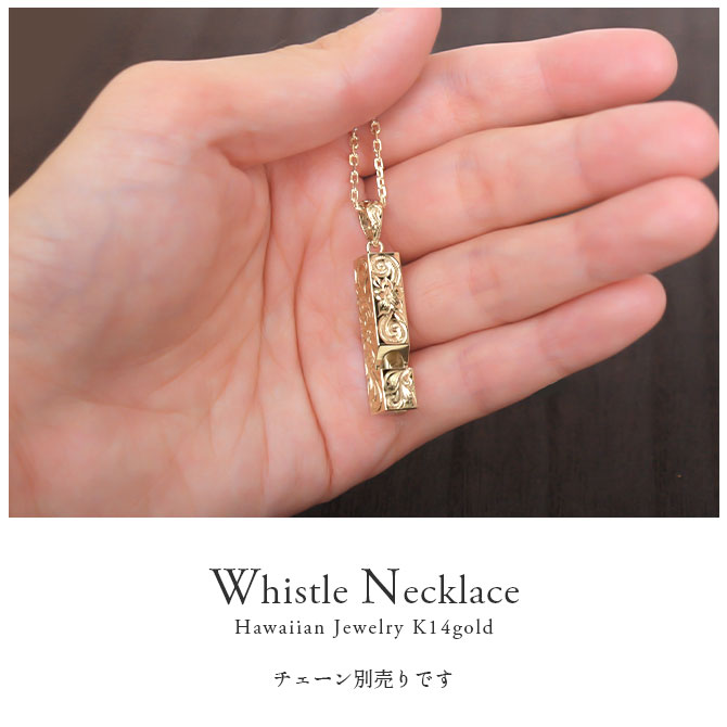 24KGP ダガーホイッスルペンダント ゴールドチェーンネックレス 24KGP ダガーホイッスルペンダント ゴールドチェーンネックレス