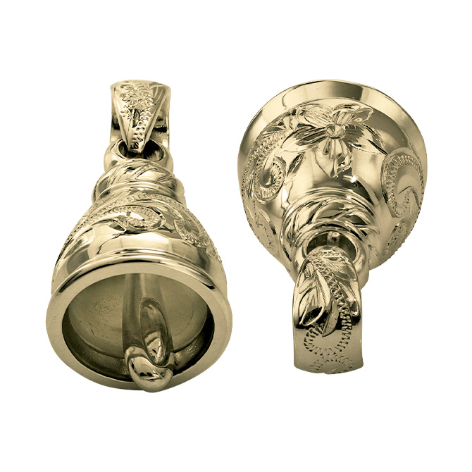 ハワイアンジュエリー ハワイアンジュエリー ベルモチーフ K14