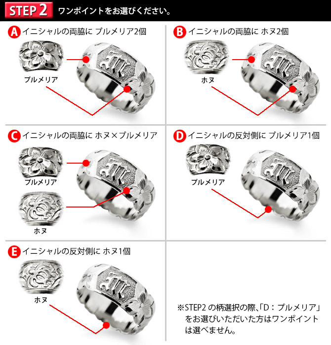 ハワイアンジュエリー 結婚指輪 オーダーメイド 刻印無料 誕生石 名