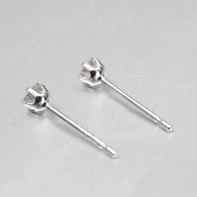 pt900ピアス　ダイヤモンド　プラチナ 楽天市場】Pt900 ダイヤモンド ピアス【0.8ctUP】プラチナ