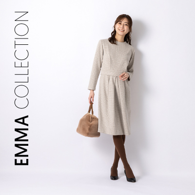 最終値下げ　新品未使用　mimigrant タグ付き　ワンピース mimigrant ワンピース レディース エミリー ジプソフィラ opd8b-070001