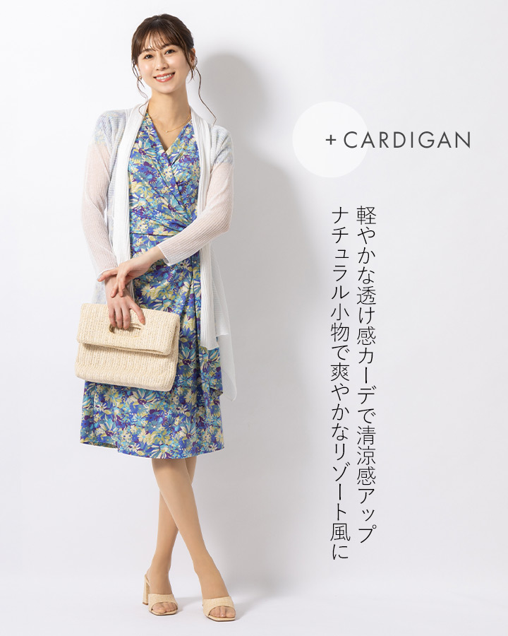 mimigrant ワンピース ソフィア セミラップ ブルームシンフォニー