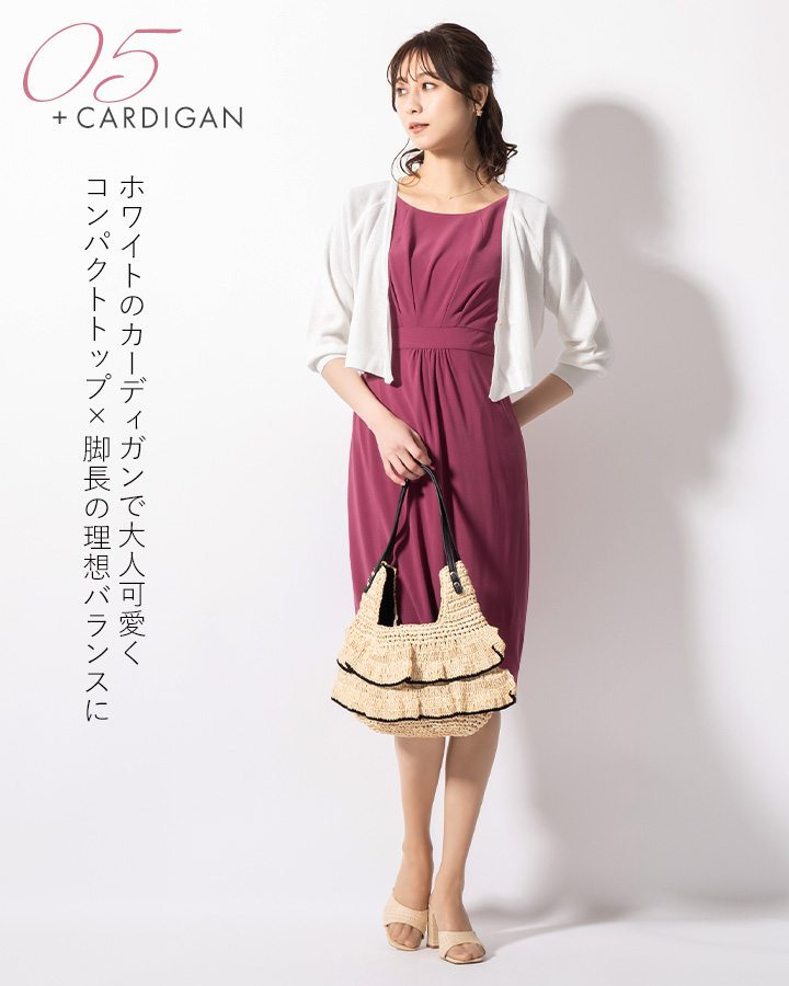 mimigrant ワンピース レディース 半袖 夏 ケリー Yライン 無地