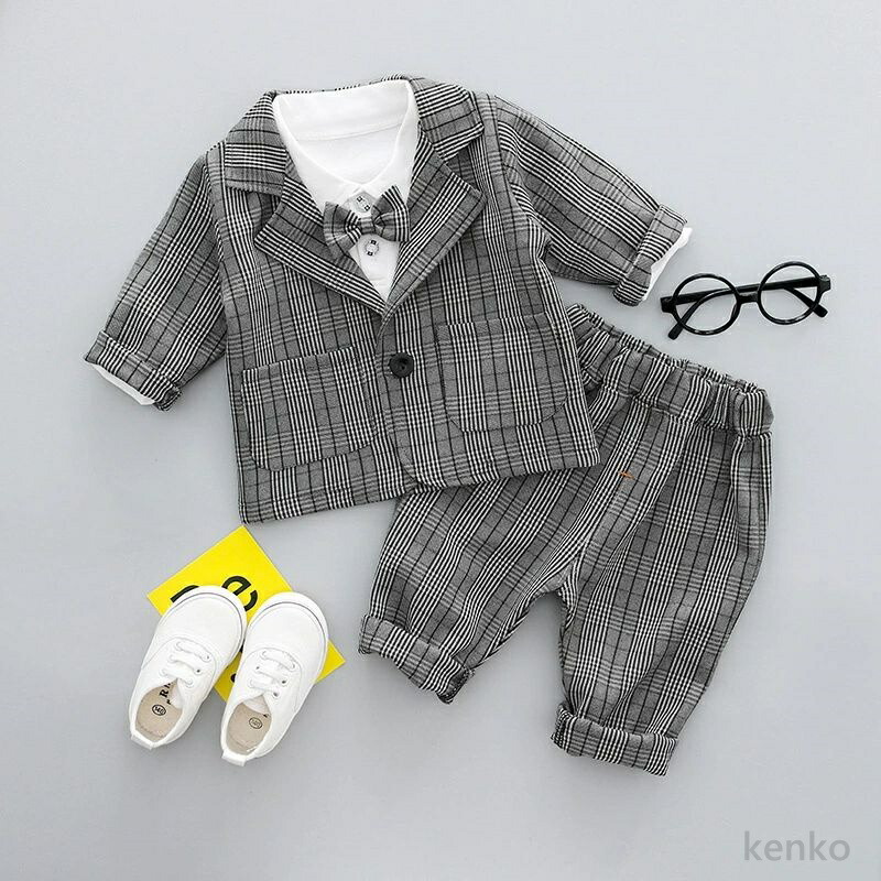 【送料無料】キッズスーツ 男の子 ベビー フォーマル 誕生日 七五三 子供服 男の子 スーツ フォーマル キッズ 子供スーツ ベビー 赤ちゃん お食い初め セット