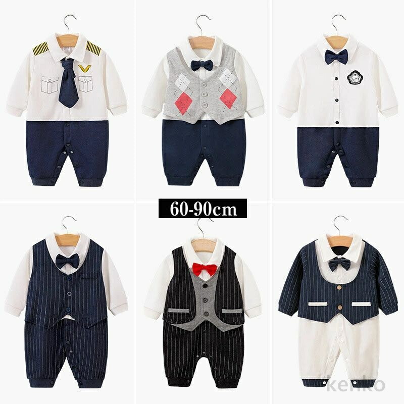 【送料無料】ベビー服  ロンパース 男の子 長袖 ヘアバンド付き 肌着 新生児 男児 女児 幼児  甚平 女の子 コットン 前開き 袴  キッズ  赤ちゃん 連体服 子供