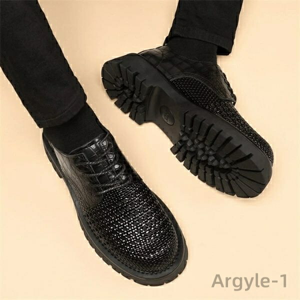 メンズシューズ ビジネスシューズ 紳士靴 レザーシューズ シークレット 本革 革靴 ドレスシューズ メッシュシューズ 皮靴  通気 | ブランド登録なし | 03