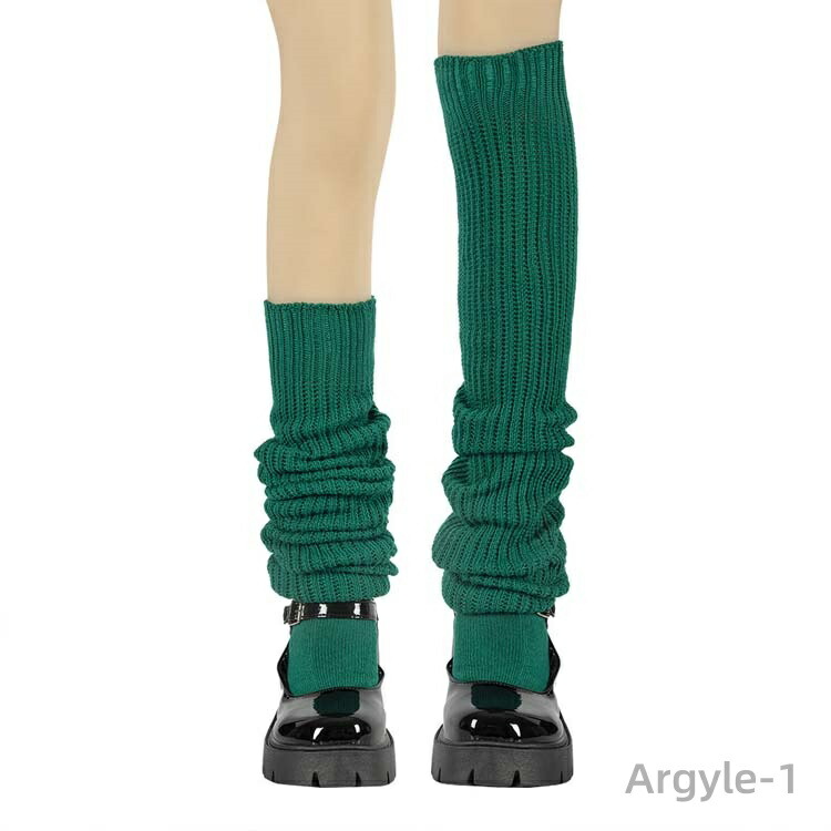 全12色 ルーズソックス 靴下 40cm 60cm 80cm ロング 定番 制服 無地