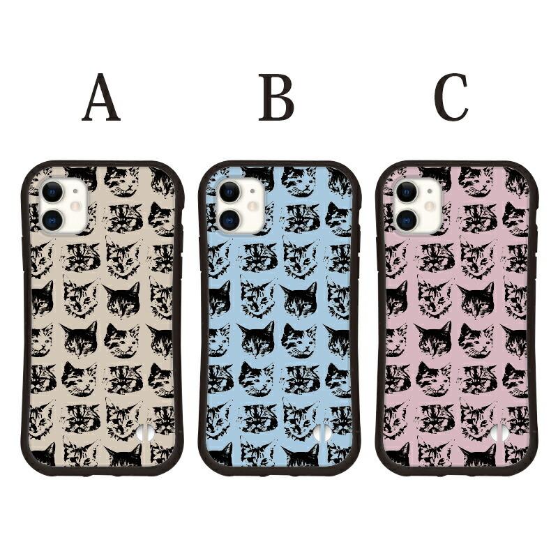 iphone16 ケース 猫好きさんへ iphone 16 Pro 16e 15 14 ケース 12 13 mini se スマホケース 携帯ケース カバー iface 型 iphone用ケース 抗菌 日本製 | iPhone | 02