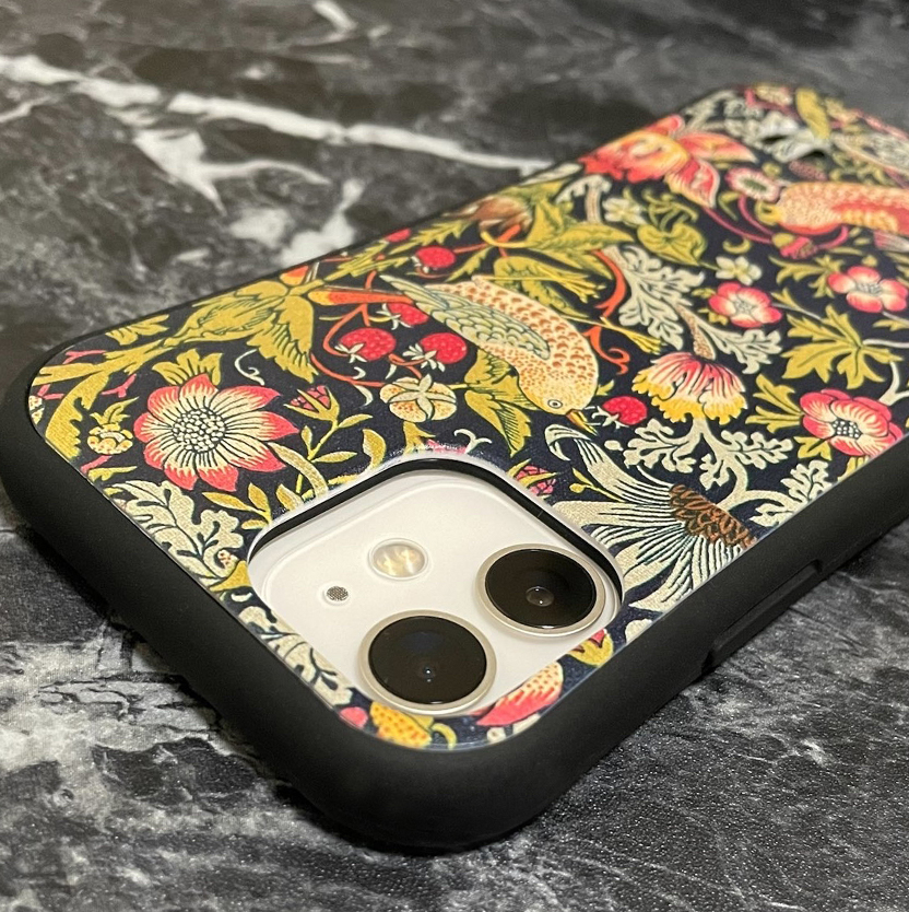 iphone16 ケース ウィリアムモリス 絵画 iphone 14 ケース 12 mini se 15 Pro max Plus スマホケース 携帯ケース カバー iface 型 iphone用ケース 抗菌 日本製 | iPhone | 04