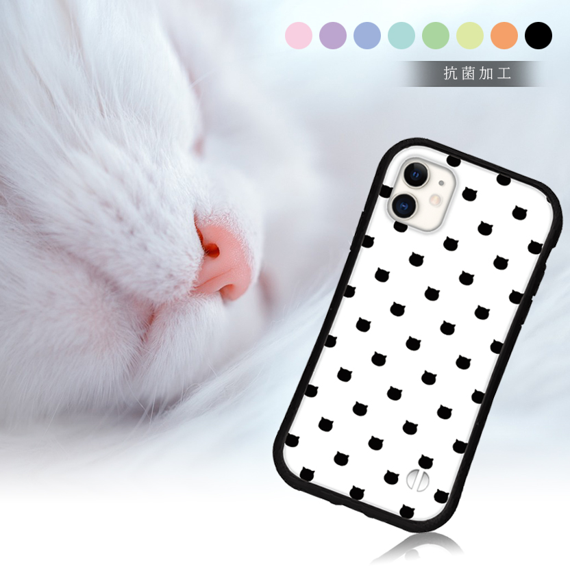 iphone16 ケース 猫グッズ くすみ 抗菌 日本製 iphone 16 Pro 16e 15 14 ケース 12 13 mini se スマホケース 携帯ケース カバー iface 型 iphone用ケース 韓国 | iPhone