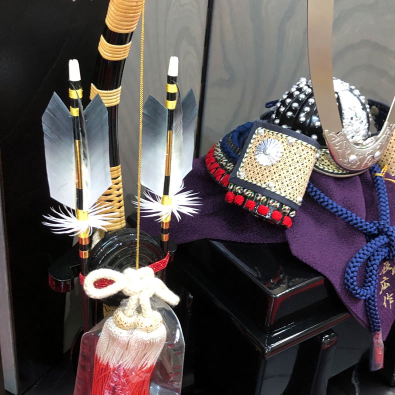 甲冑師 辰広作 本小札長鍬合わせ鉢之兜 平飾り 五月節句 五月