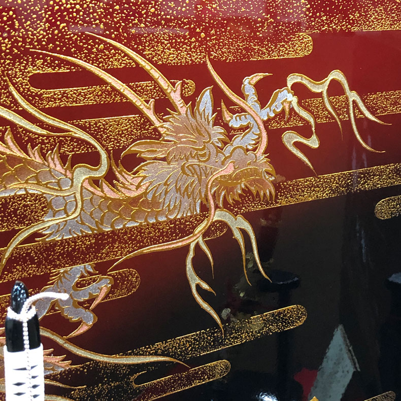 甲冑師 豊久作 会津塗収納式 着用兜飾り 賢王 五月節句 五月人形 兜