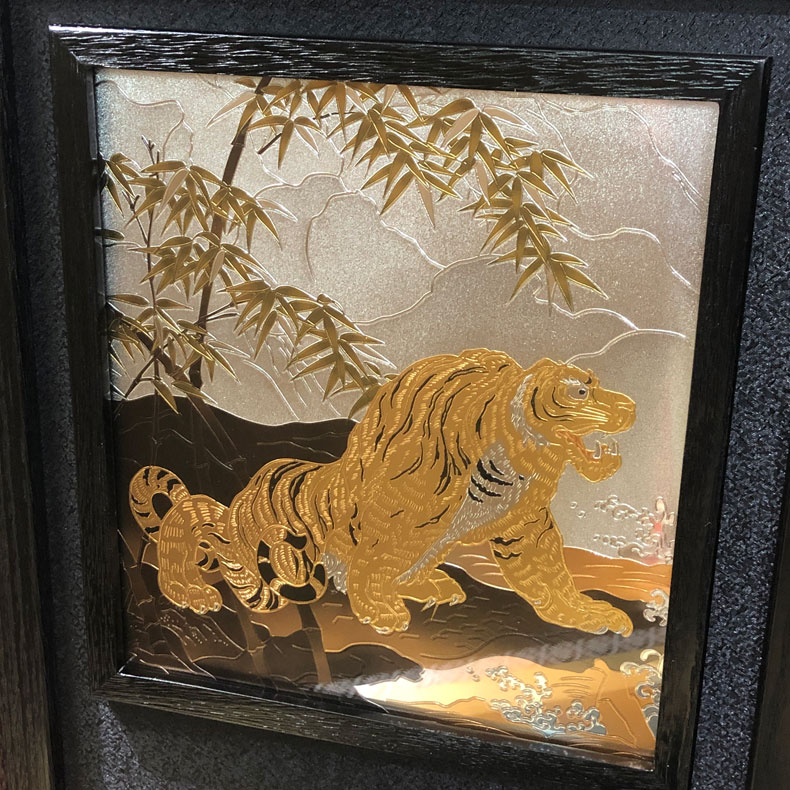 甲冑師 平安武政作 収納式 着用兜飾り 上杉謙信 五月節句 五月人形 兜
