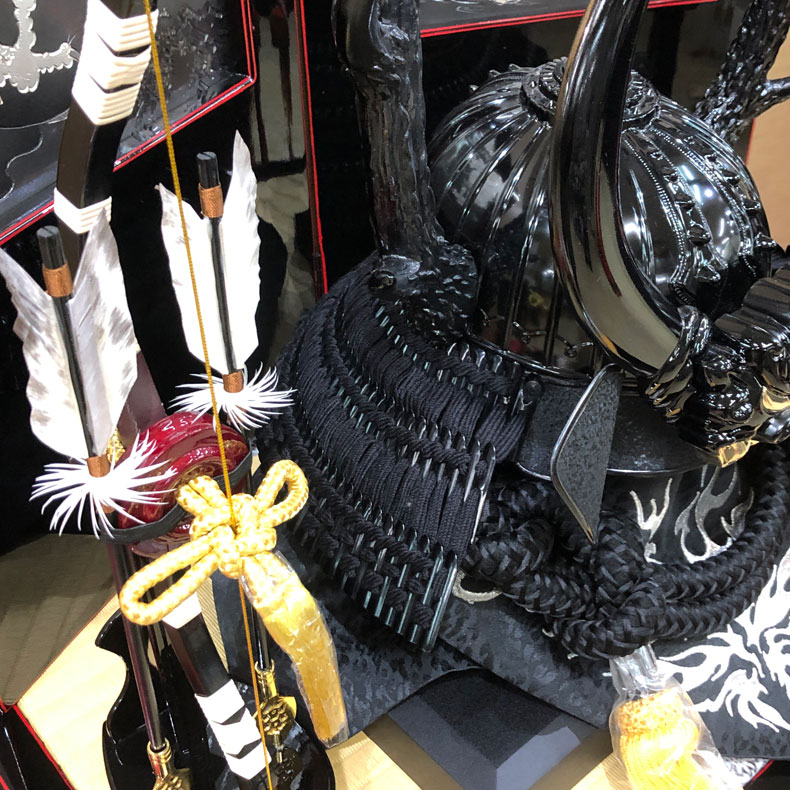 甲冑師 美光作 収納式 着用兜飾り 本田忠勝公 五月節句 五月人形 兜