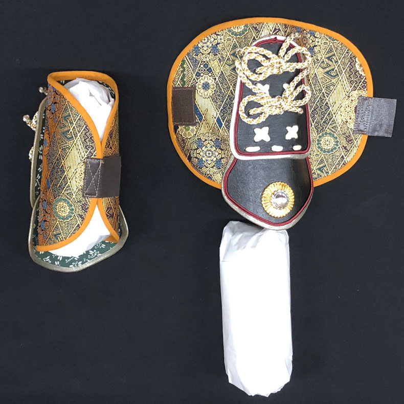 甲冑師 皇宸作 子供用着用鎧飾り 弦月前立胴丸之鎧 伊達政宗公 五月