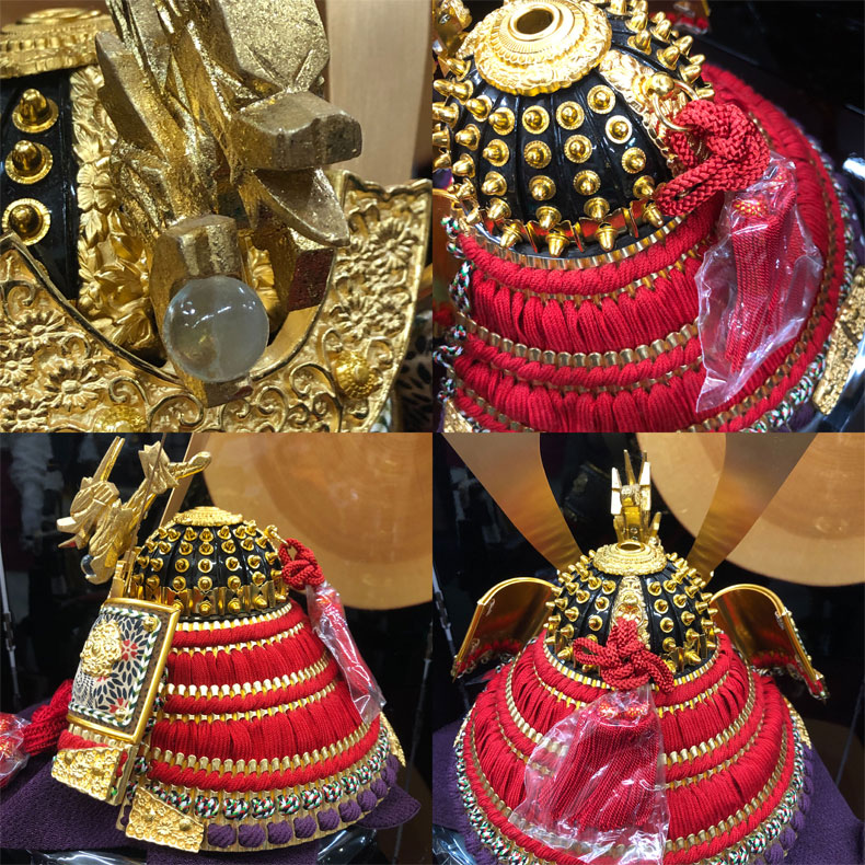 甲冑師 力石甲人作 鎌倉時代　赤糸威大鎧　収納箱付き　五月人形　25ア314 甲冑師 力石甲人作 鎌倉時代 赤糸威大鎧 収納箱付き 五月人形 25ア314