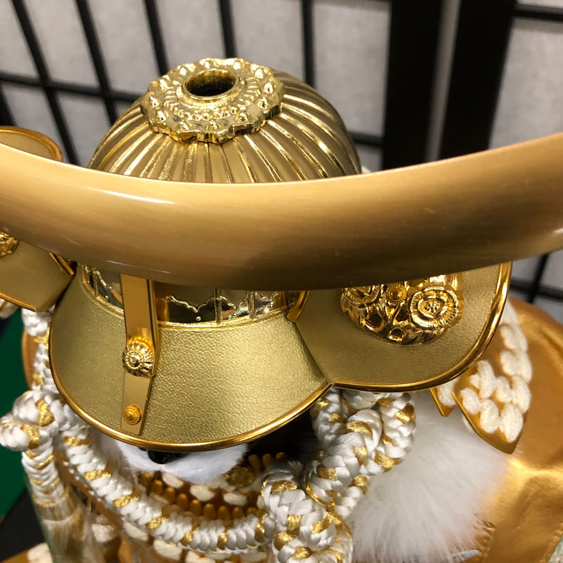 甲冑師 翠鳳作 黄金伊達政宗公之鎧 収納式 鎧飾り 10号 鎧単品