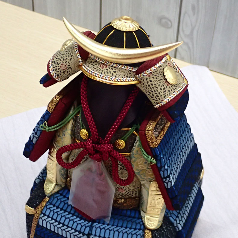 木目込人形作家 大里彩作 木目込大鎧 コンパクト飾り 五月節句 五月 木目込人形作家 大里彩作 木目込大鎧 コンパクト飾り 五月節句 五月