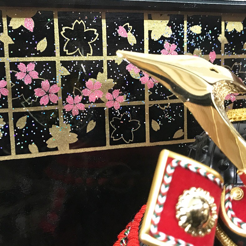 甲冑師 清雲斎 作 ケース入り 四号 朱段糸威し大鎧 五月節句 五 甲冑師 清雲斎 作 ケース入り 四号 朱段糸威し大鎧 五月節句 五
