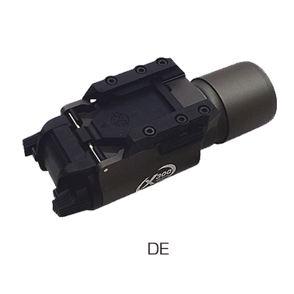 タクティカルライト フラッシュライト ミリタリーライト SOTAC GEAR SFタイプ M640V-DF ウェポンライト Black スカウト