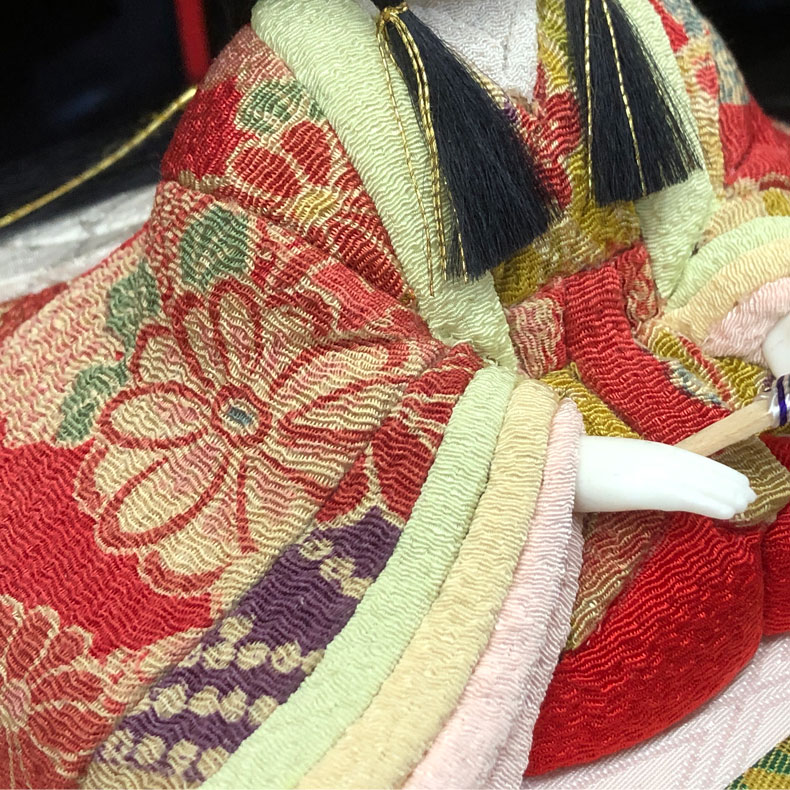 旬！淡いピンクのお雛様が可愛い！ひな人形セット さくら大里彩作 旬