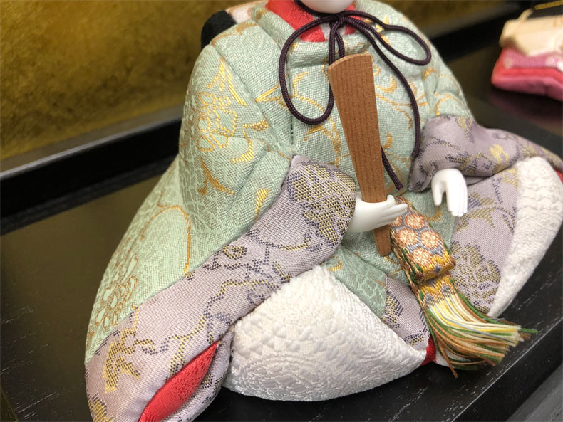 旬！淡いピンクのお雛様が可愛い！ひな人形セット さくら大里彩作 旬