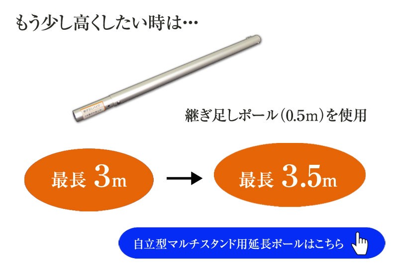 こいのぼり 鯉のぼり 龍輝 2.0ｍ 自立型マルチスタンド付 フルセット