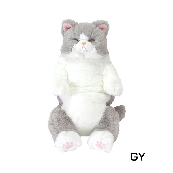 ひざねこ すやすや ぬいぐるみ ひざネコ ねこ 猫 おもちゃ 癒し リアル ネコグッズ ねこグッズ ネコ雑貨  介護用にも ギフト |  | 01
