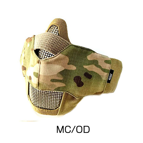 ⭐︎匿名配送⭐︎ ソフトフィットフェイスガード 超美品 TMcraft サバゲー フェイスガード 対応 ファッションカバーショート