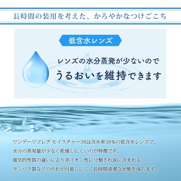 ワンデーリフレアモイスチャー 38％ 55％(ブルーライトカット) 1箱 コンタクトレンズ 1day 1日使い捨て ワンデー 激安 ネット 通販 選べる含水率｜mimoccha｜04