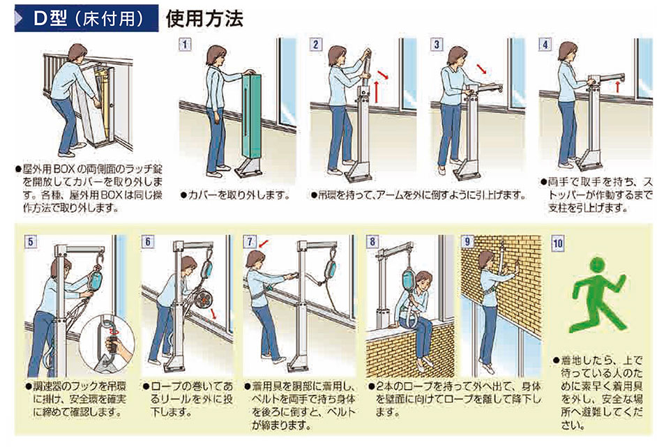 オリローIII 緩降機 3〜10m【避難器具/緩降機本体/ORIRO】 : mu3-10 : 命一番堂 - 通販 - Yahoo!ショッピング