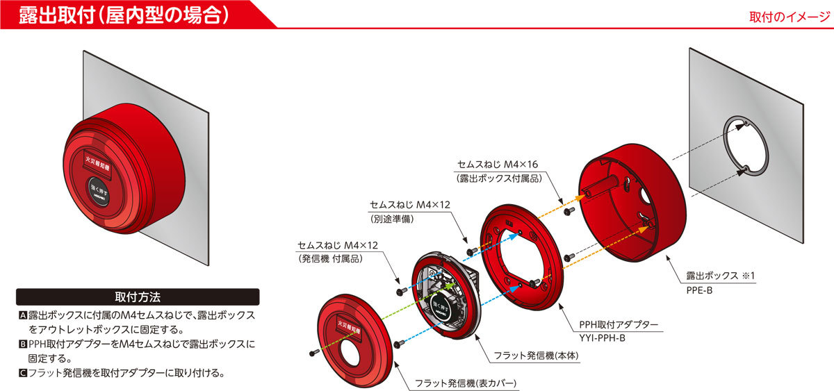 発信機用取付アダプターパッキン YYI-PPH-D ホーチキ製【自動火報報知設備】 : yyi-pph-d : 命一番堂 - 通販 -  Yahoo!ショッピング