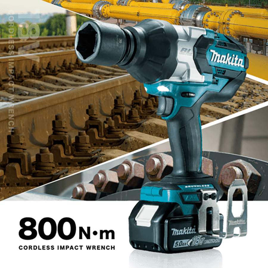 マキタ（makita） 充電式インパクトレンチ 18V 800N・m 角ドライブ