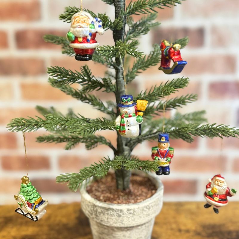 ペーパーポット仕様 クリスマスツリー 高さ35cm｜葉がポロポロ落ちない