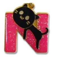 ゆきおシリーズ yukio イニシャルキーリング 9つのイニシャルにゆきお