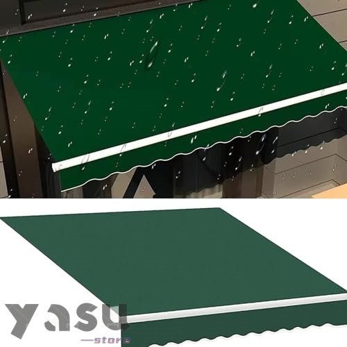 オーニング交換用生地 オーニングテント 日除け シェード オーニング パティオ格納式日よけ 交換用カバー、伸縮タイプ 日よけ 巻き取り式 サンシェード ひさし | ブランド登録なし | 07