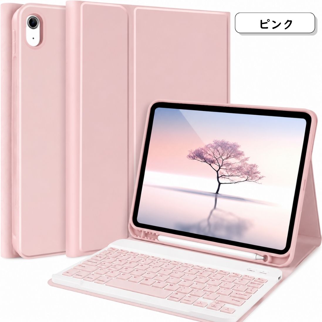 iPad キーボード ケース ペン収納 iPadA16 第11世代 第10世代 第9世代