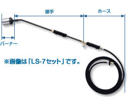 榮製機 プロパンバーナー LS-7セット