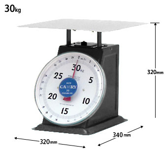 CAMRY 上皿自動秤 30kg用 (黒) [カムリー 上皿はかり 秤] : camry-hk30 