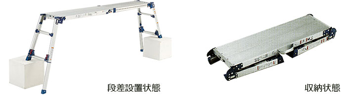 ピカコーポレーション 足場台 DWV-S86A (天場高さ550〜859mm ピカコーポレーション 足場台 DWV-S86A (天場高さ550〜859mm